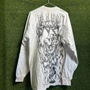 Affliction Men's White T-shirt